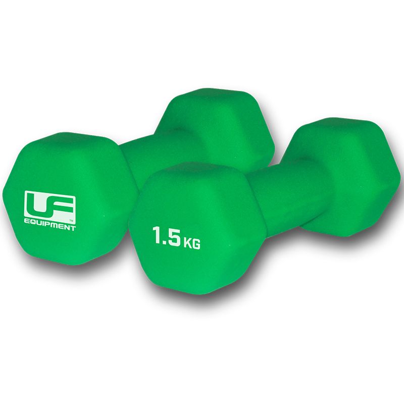Urban Fitness 1.5kg Hex Dumbells