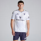 Manchester United Away Jersey ( White/Purple )