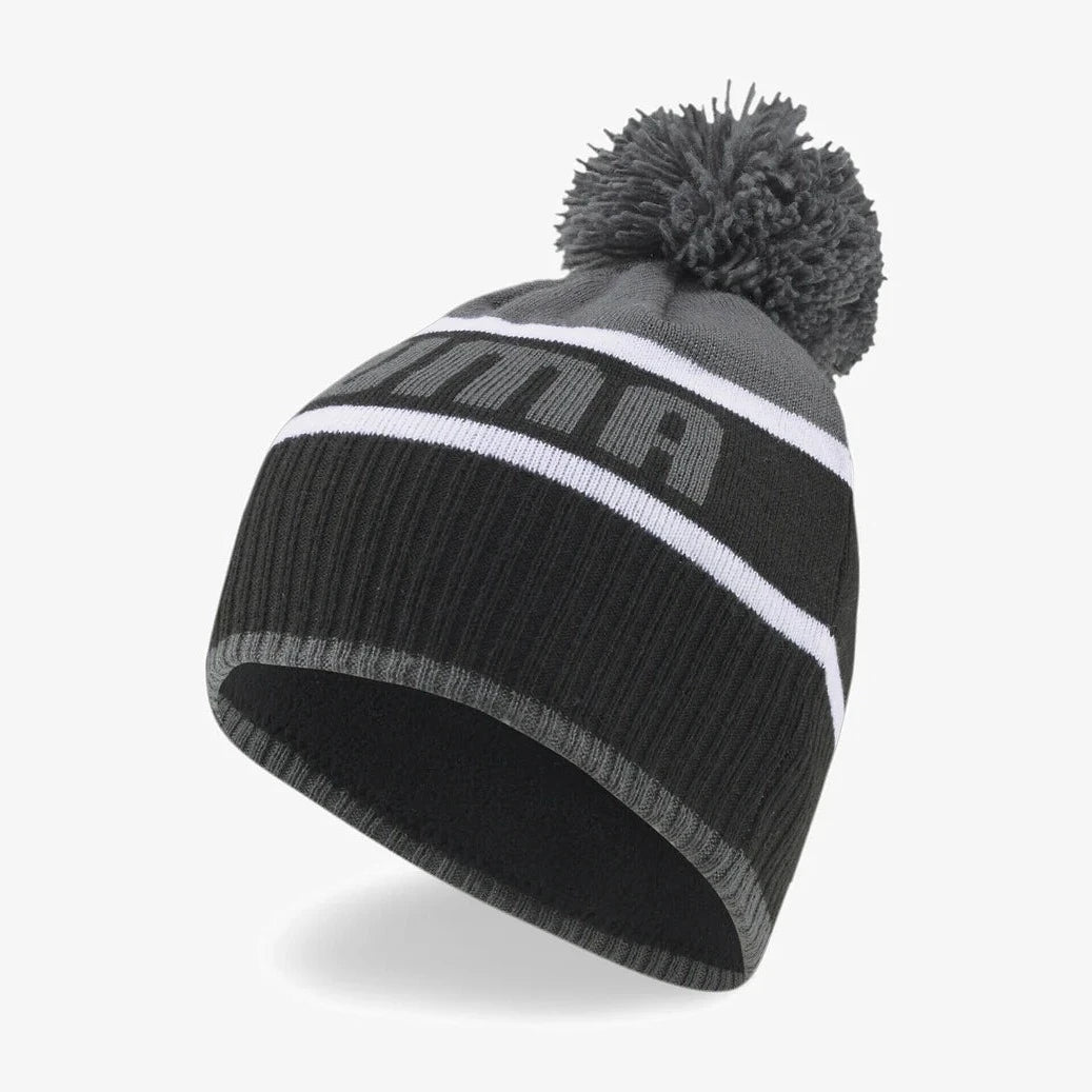 Puma Bobble Hat ( Black/White/Grey )