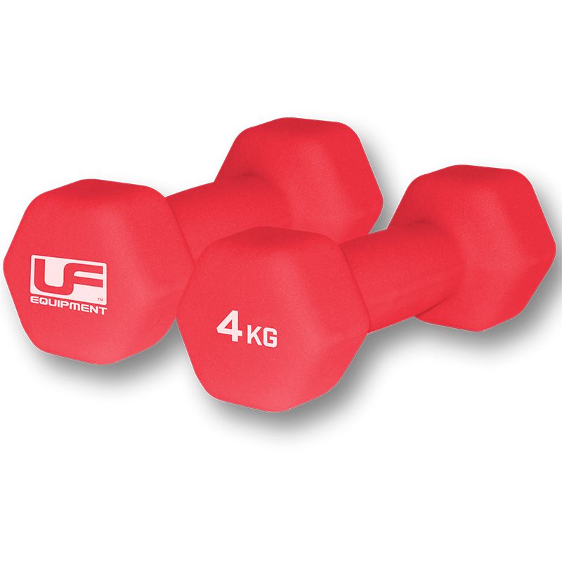 Urban Fitness 4kg Hex Dumbells