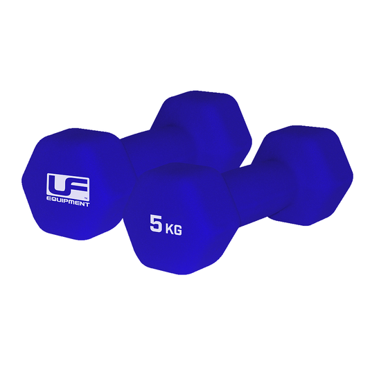 Urban Fitness 5kg Hex Dumbells