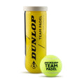 Dunlop Team Padel Balls – 3 Ball Tube
