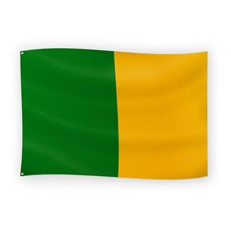 Green and Gold Flag ( 5 x 3 )