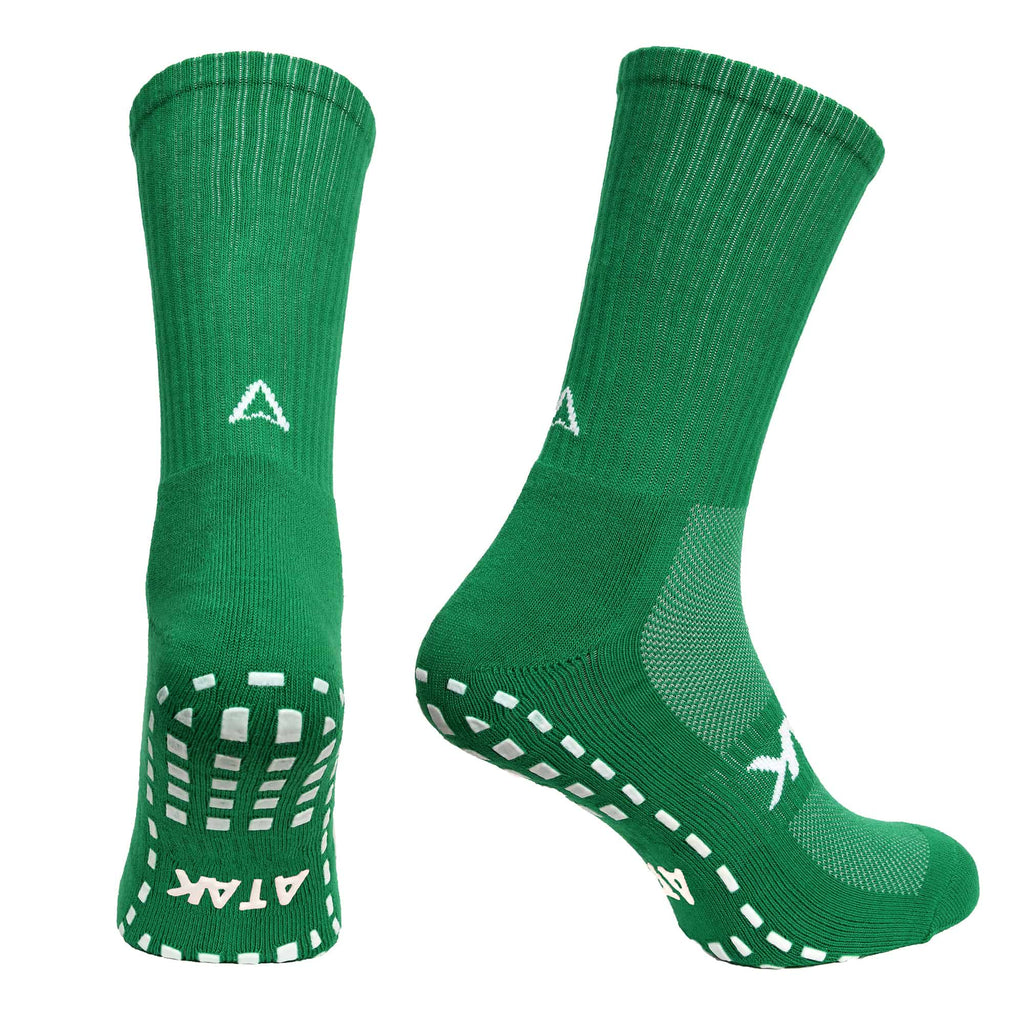 PFSport Midi Grip Socks ( Green )