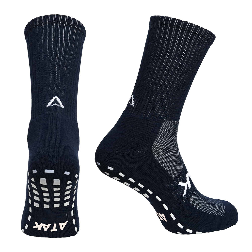 PFSport Midi Grip Socks ( Navy )