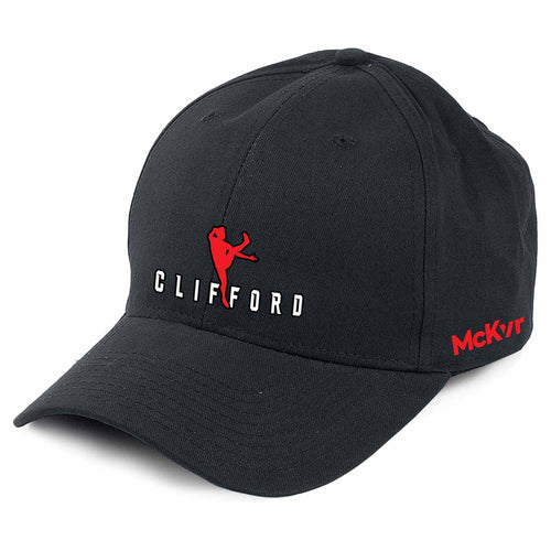 2026 McKvr Clifford Baseball Cap ( Black/Red )