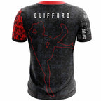 2026 McKvr Clifford Poly Sweatshirt ( Black/Red )