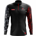 2026 McKvr Clifford Half Zip ( Black/Red )