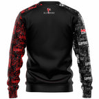 2026 McKvr Clifford Poly Sweatshirt ( Black/Red )
