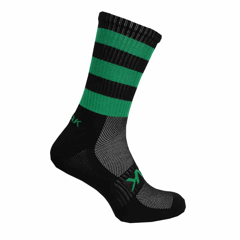 PFSport Midi Socks ( Black/Green )