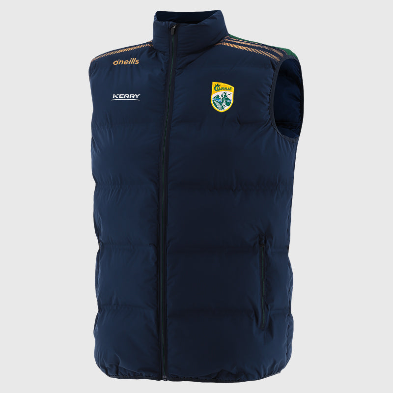 Kerry Dynamo Padded Gilet ( Marine/Bottle/Amber )