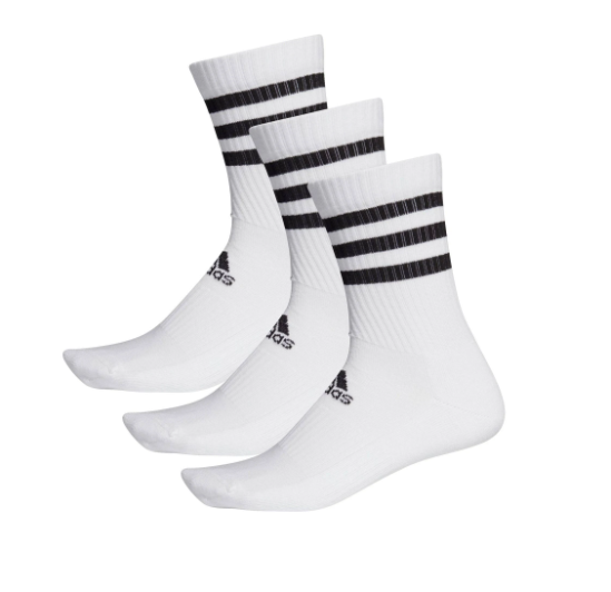 Adidas Cushion Socks ( White ) 3 Pack