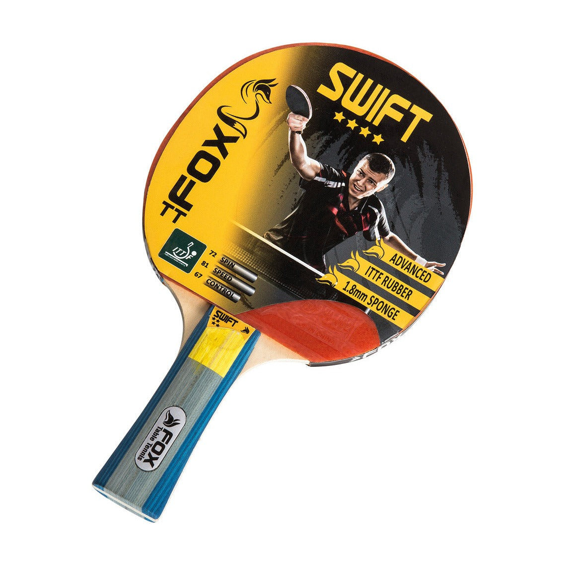 Fox TT Swift 4 Star Table Tennis Bat