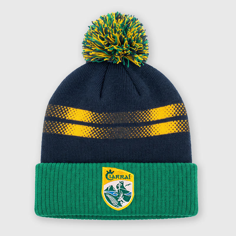 '26 Kerry Imperium Bobble Hat ( Green/Marine/Amber )