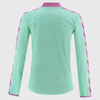 '26 Kerry Imperium Half Zip Brushed Top ( Green/Purple/White )