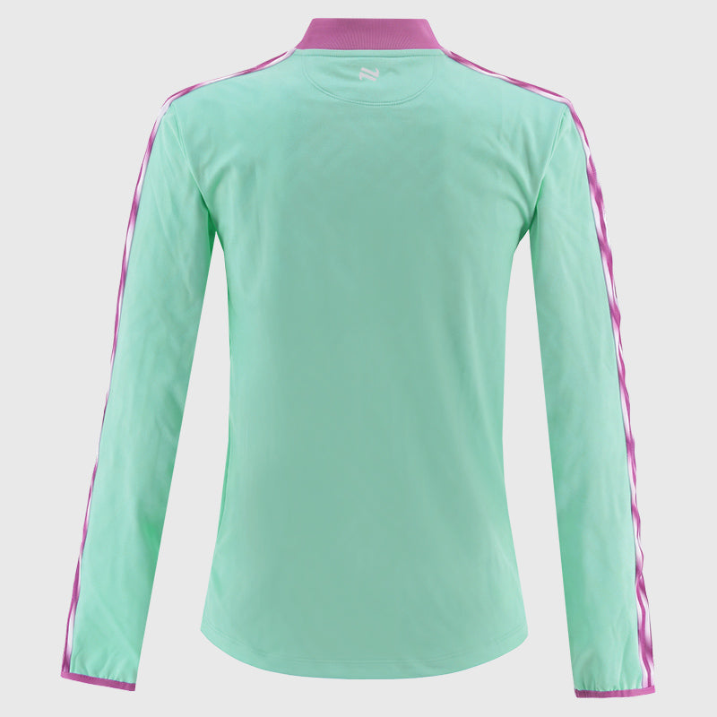 '26 Kerry Imperium Half Zip Brushed Top ( Green/Purple/White )