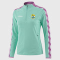 '26 Kerry Imperium Half Zip Brushed Top ( Green/Purple/White )