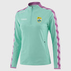 '26 Kerry Imperium Half Zip Brushed Top ( Green/Purple/White )