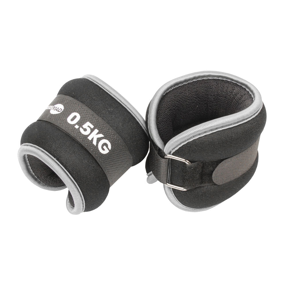 Fitness Mad Neoprene Wrist & Ankle Weights ( 2 x 0.5kg )
