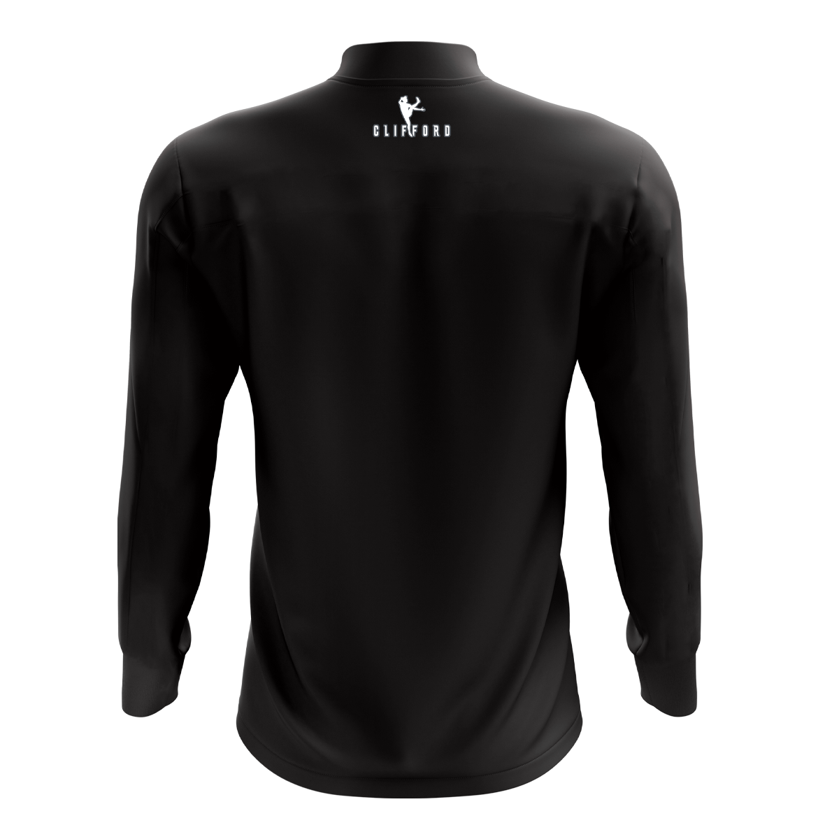 McKvr Clifford 1/4 Zip Top ( Blk/Wht )