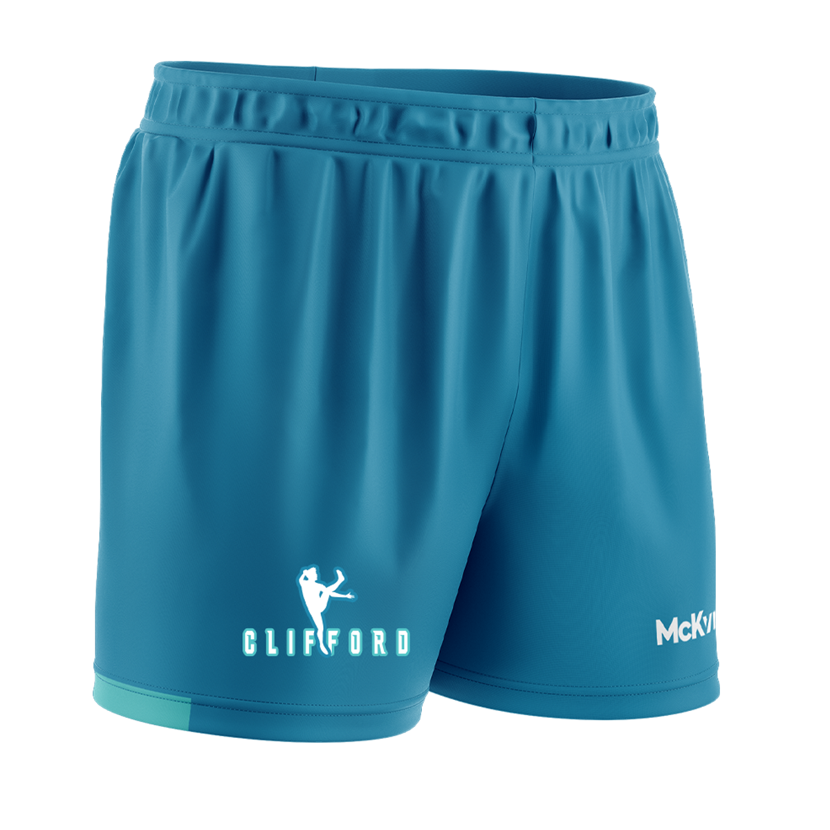 McKvr Clifford Shorts ( Blue/Turq )