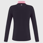Kerry Nepal Half Zip ( Navy/Pink )