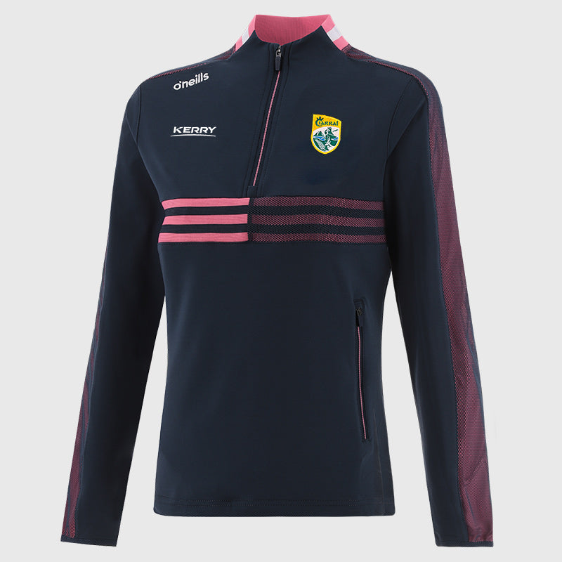 Kerry Nepal Half Zip ( Navy/Pink )