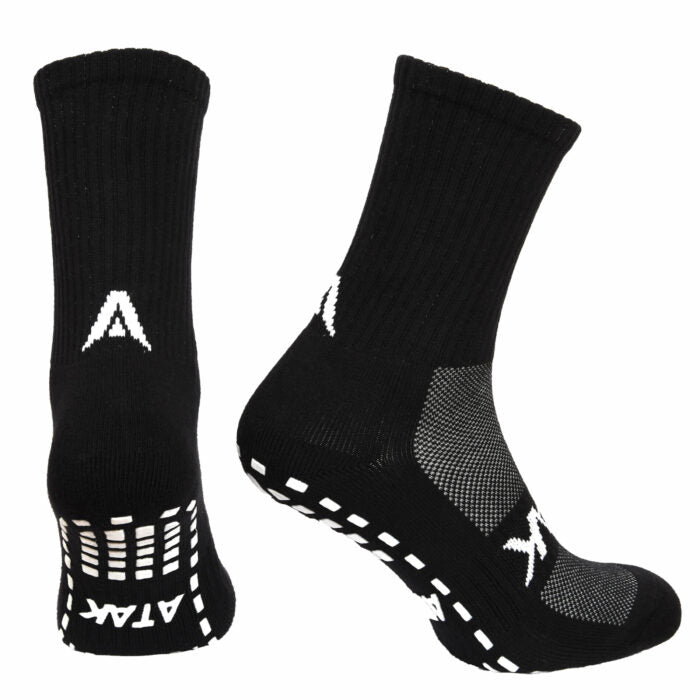 PFSport Midi Grip Socks ( Black )