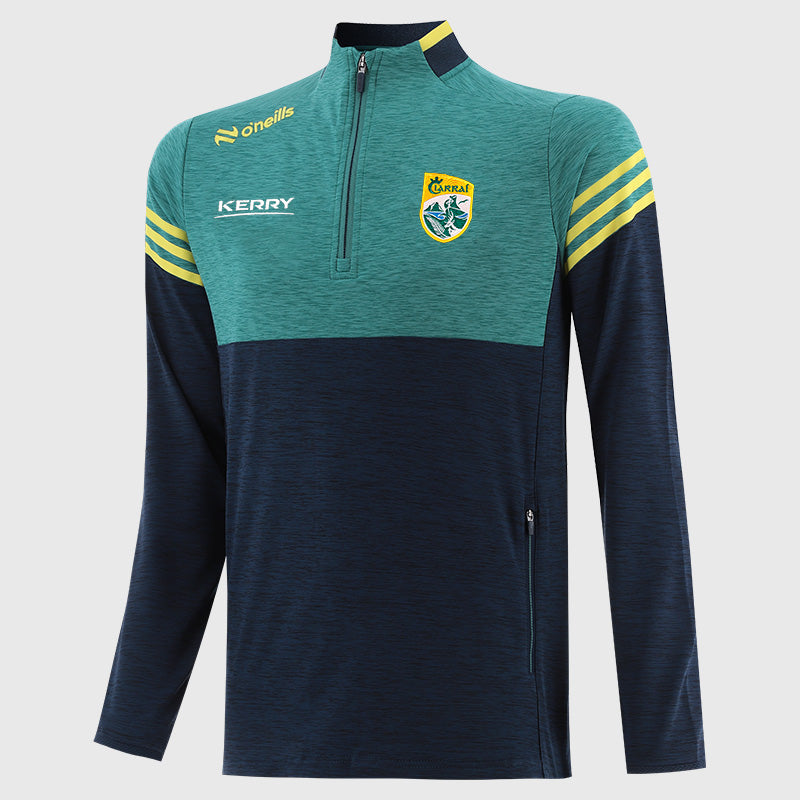 '26 Kerry Sedona H/Zip Top ( Marine/Green/Yellow )