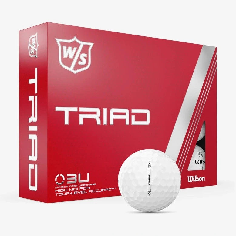 Wilson Triad Golf Balls ( Dozen )