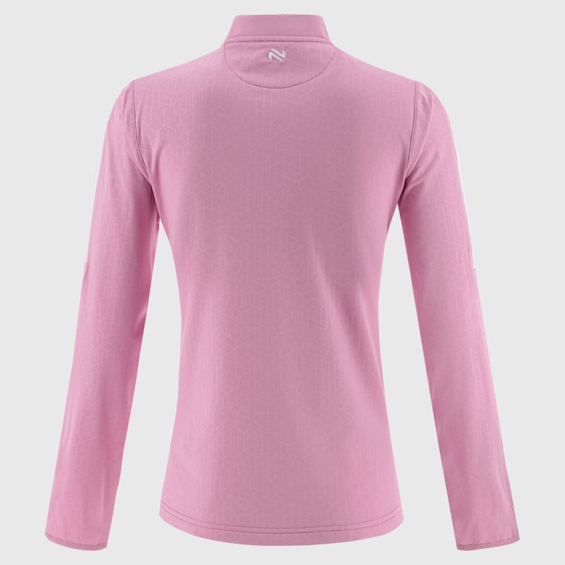 Kerry Hydra Half Zip ( Pink/White )
