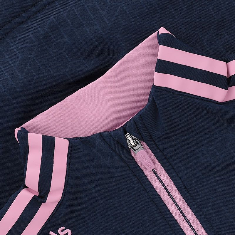 Kerry Hydra Half Zip ( Navy/Pink )