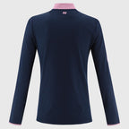 Kerry Hydra Half Zip ( Navy/Pink )