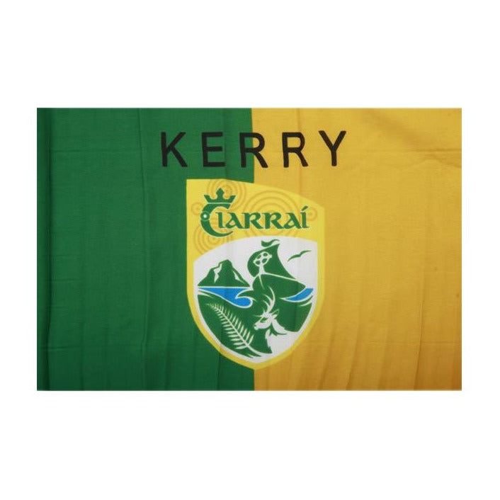 Kerry Crested Car Flag