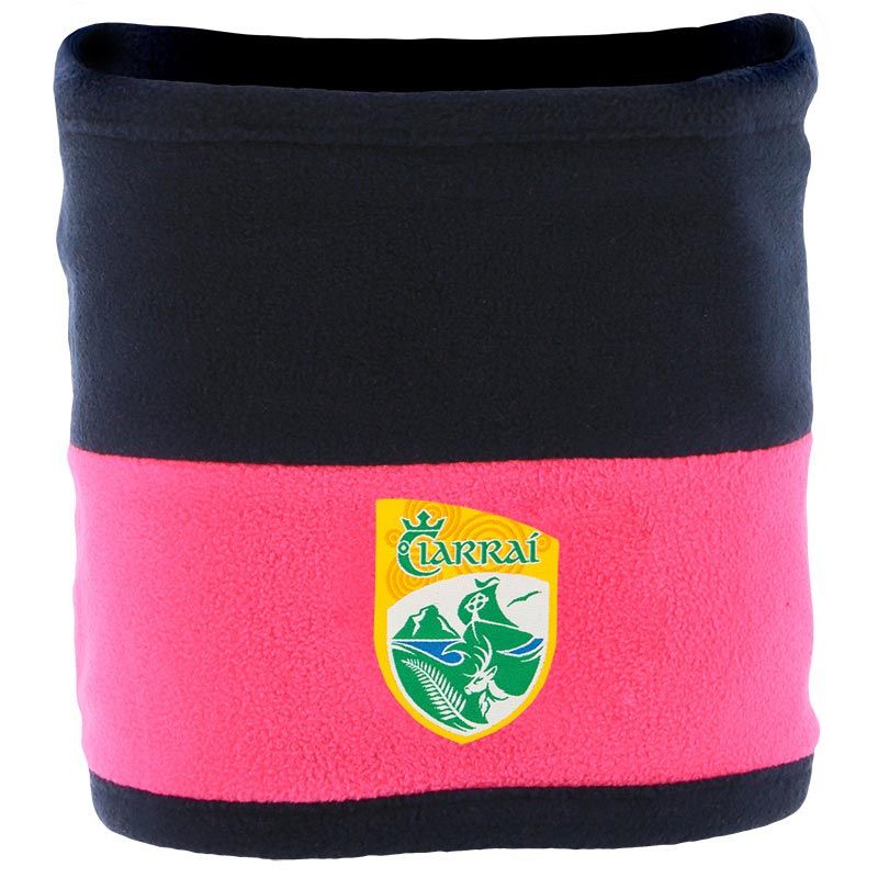 Kerry Harlem Reversible Fleece Snood ( Pink/Navy )