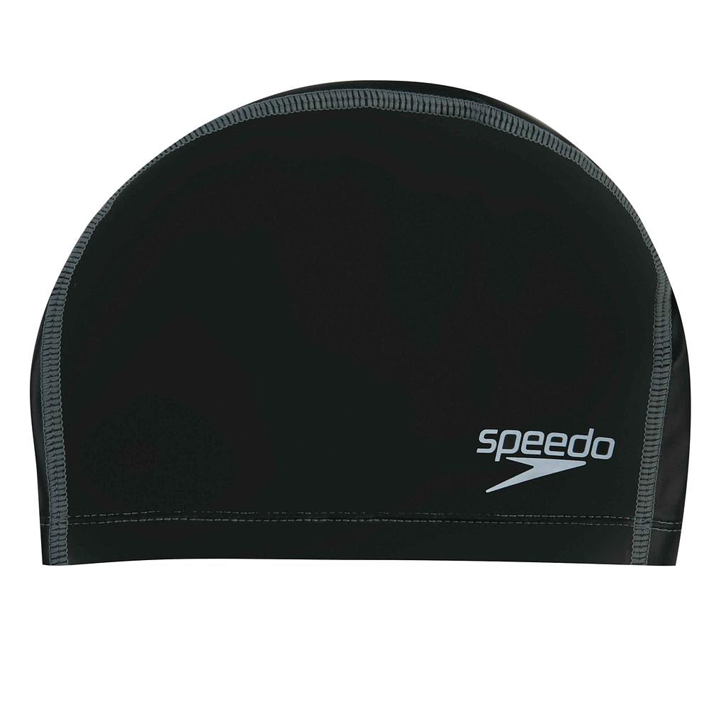Speedo Adults Long Hair Pace Cap ( Black )