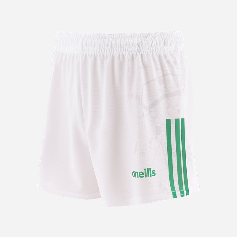 O'Neills Limerick Shorts ( White/Green )