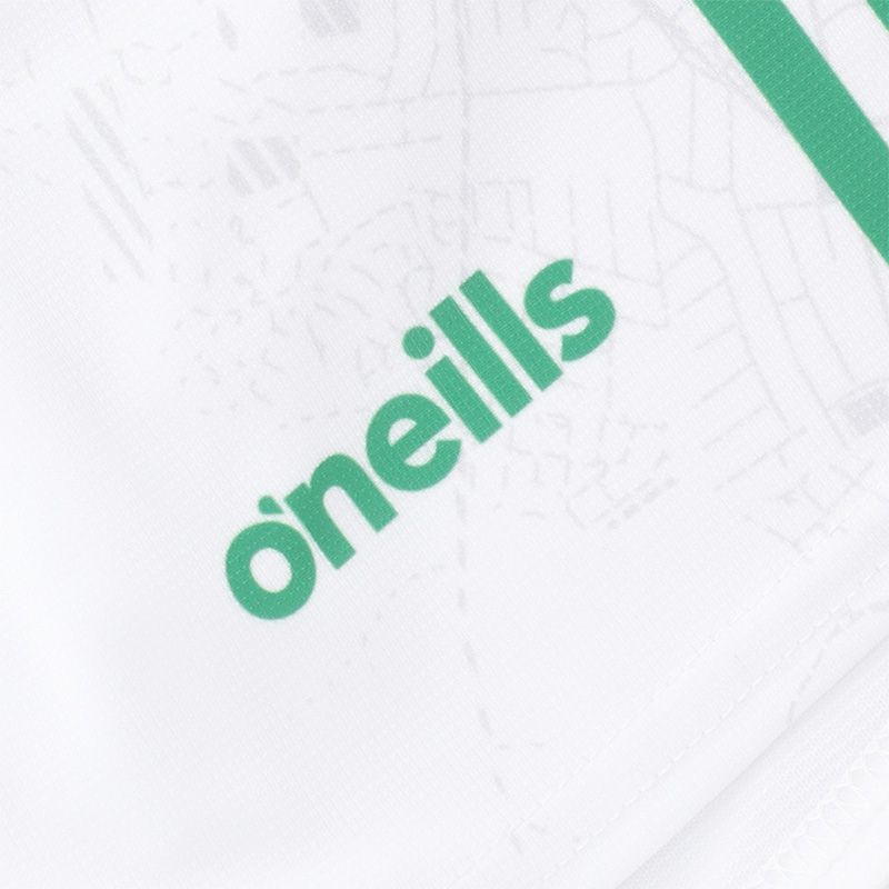O'Neills Limerick Shorts ( White/Green )