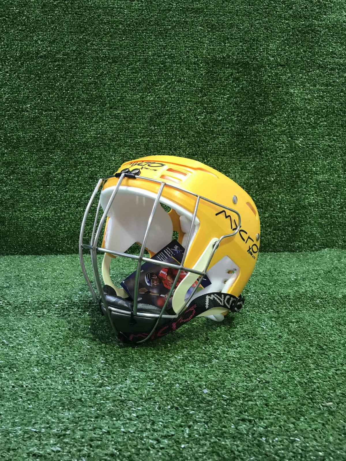 Mycro Hurling Helmet ( Yellow )