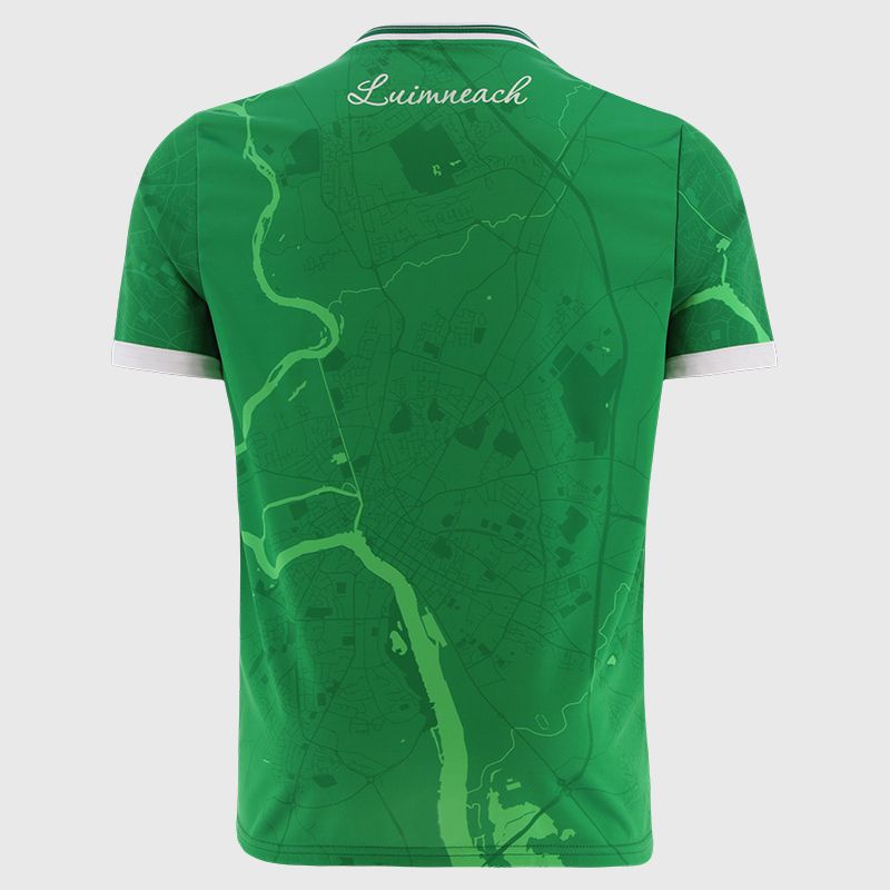 Limerick Home Jersey ( Green/White )