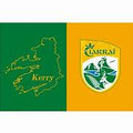 Kerry Crested Flag ( 5 x 3 )