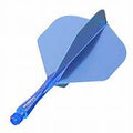 Winmau Fusion Integrated Flight and Shaft ( Blue ) Medium Length