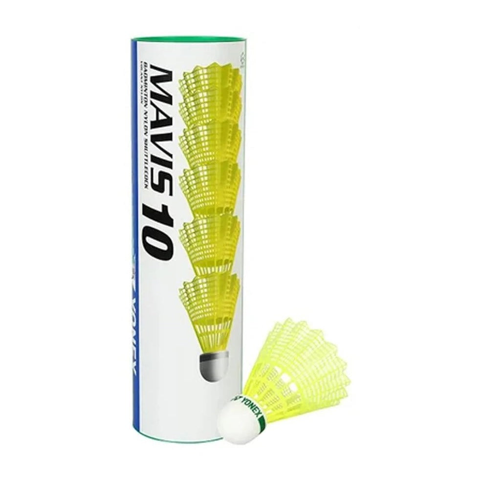 Yonex Mavis 10 Shuttles (Tube of 6)
