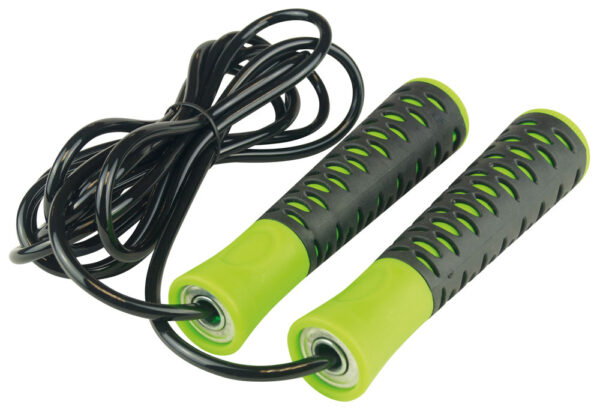 UFR151 Urban Fitness High Grip Speed Rope Black Green 2