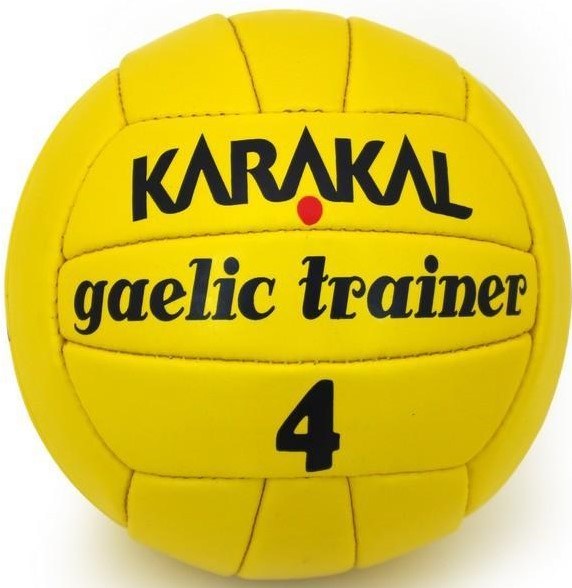 large Karakal gaelic trainer yellow 4