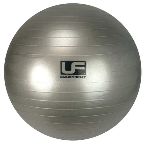 urban fitness 500kg burst resistance swiss gym ball silver