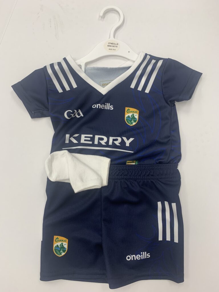 Kerry GAA Away 2022 Mini Kit Hennebery Sports