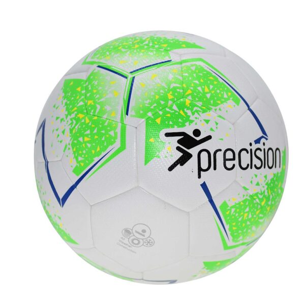 PRF2603 Precision Fusion Sala Futsal Ball 3 White Fluo Green Fluo Yellow Blue