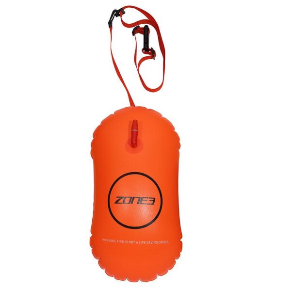 SA21SBTF113OS Zone3 Swim Safety Buoy Tow Float Neon Orange