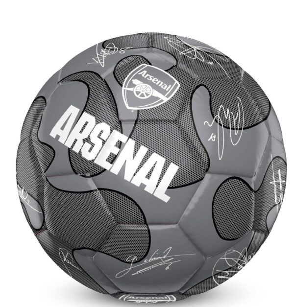 AR08898 Team Merchandise 32 Panel Camo Signature Football Arsenal 5 Silver